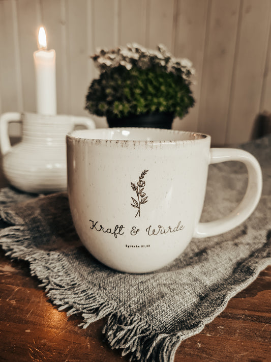 Tasse "Kraft & Würde"